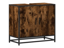 Mueble de baño en derivados de madera de roble ahumado MAISON EXCLUSIVE (65x33x60 cm)