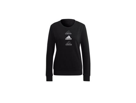 Sudadera ADIDAS Algodón Mujer (XS - Negro)