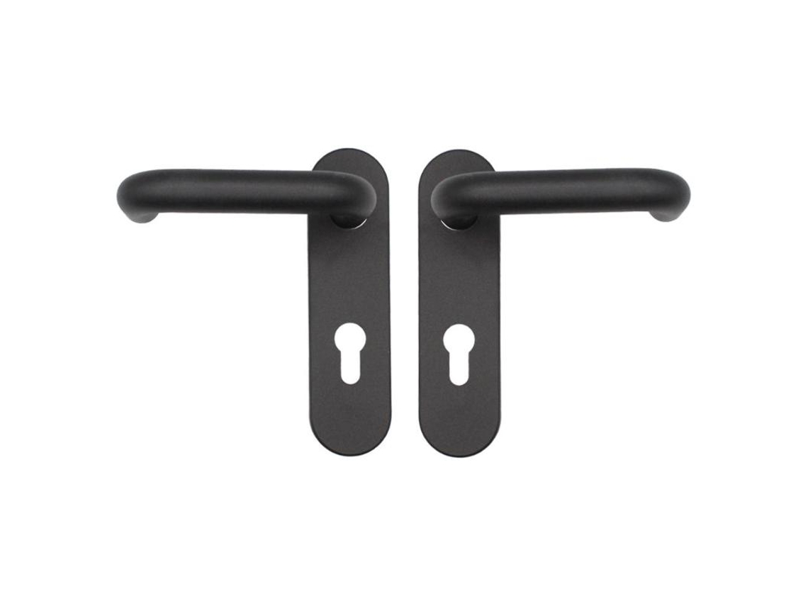 Manilla Ab33 Acero-nylon Negra Trastero Juego 2