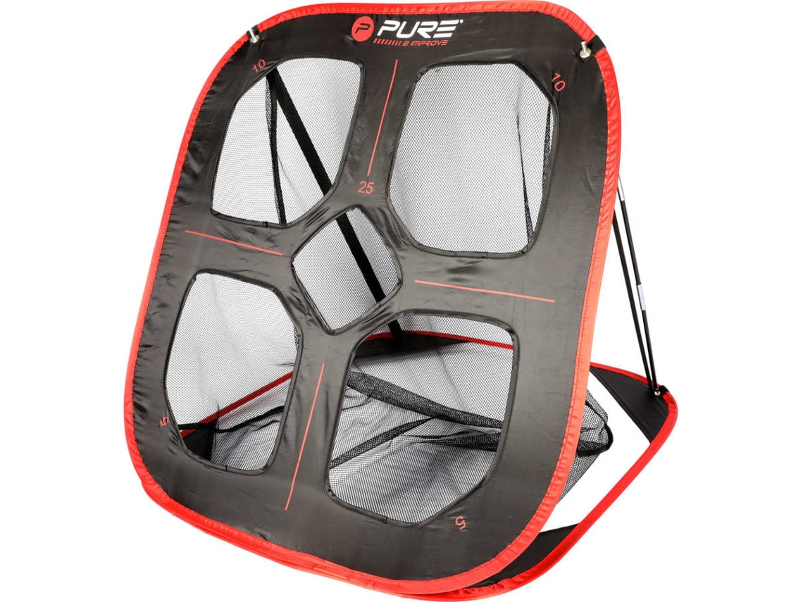 Objetivo de Entrenamiento PURE2IMPROVE Negro, Rojo, Gris Chipnet 88x82x80 cm