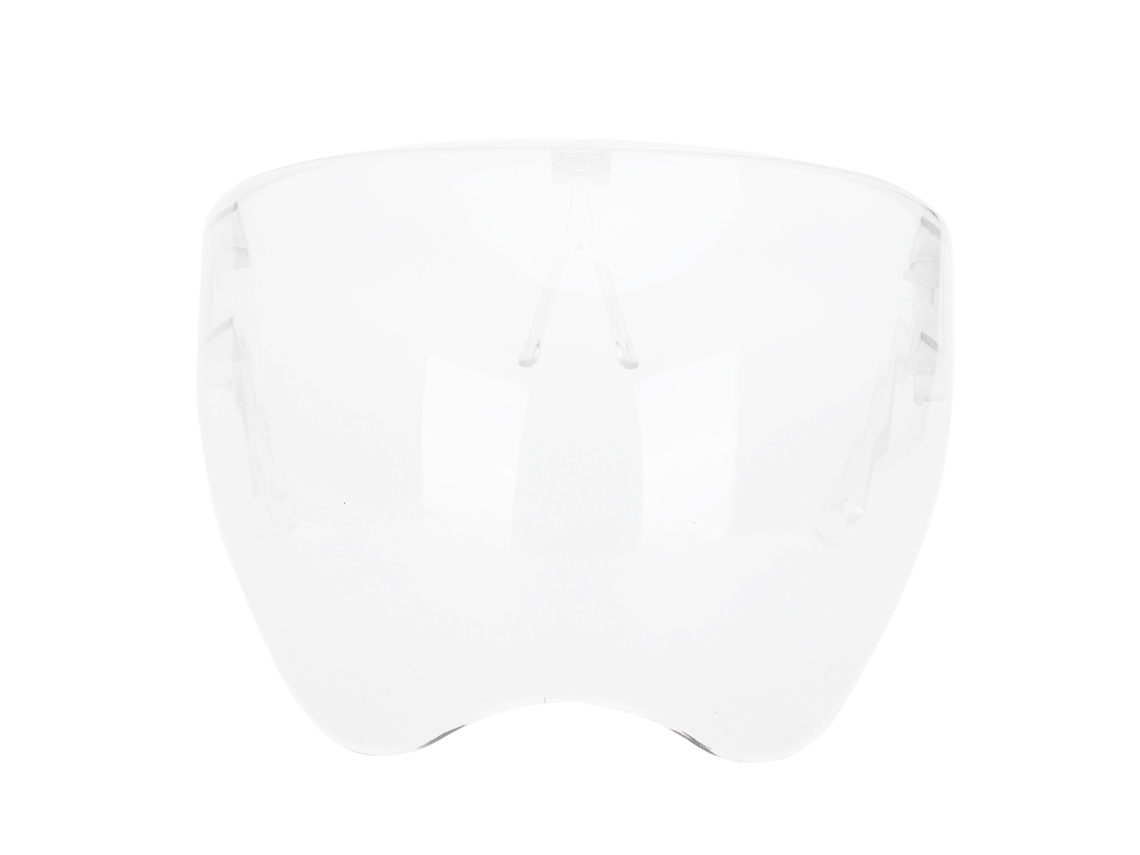 Protector Facial Transparente, Libre De Humo Y De Cobertura Total, Con Visera, Para La Escuela, La Oficina Y El Restaurante.