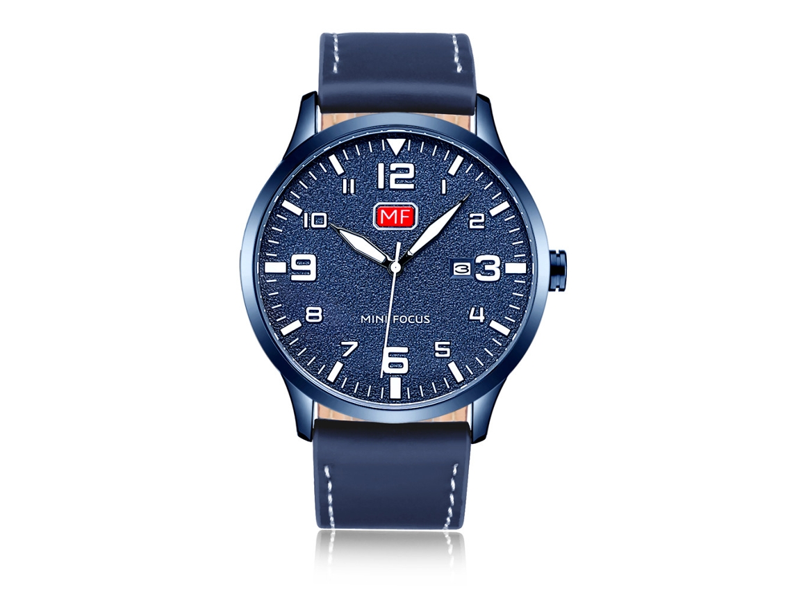 Reloj De Metal Impermeable Para Hombre Mini Focus Con Correa Ajustable Moda