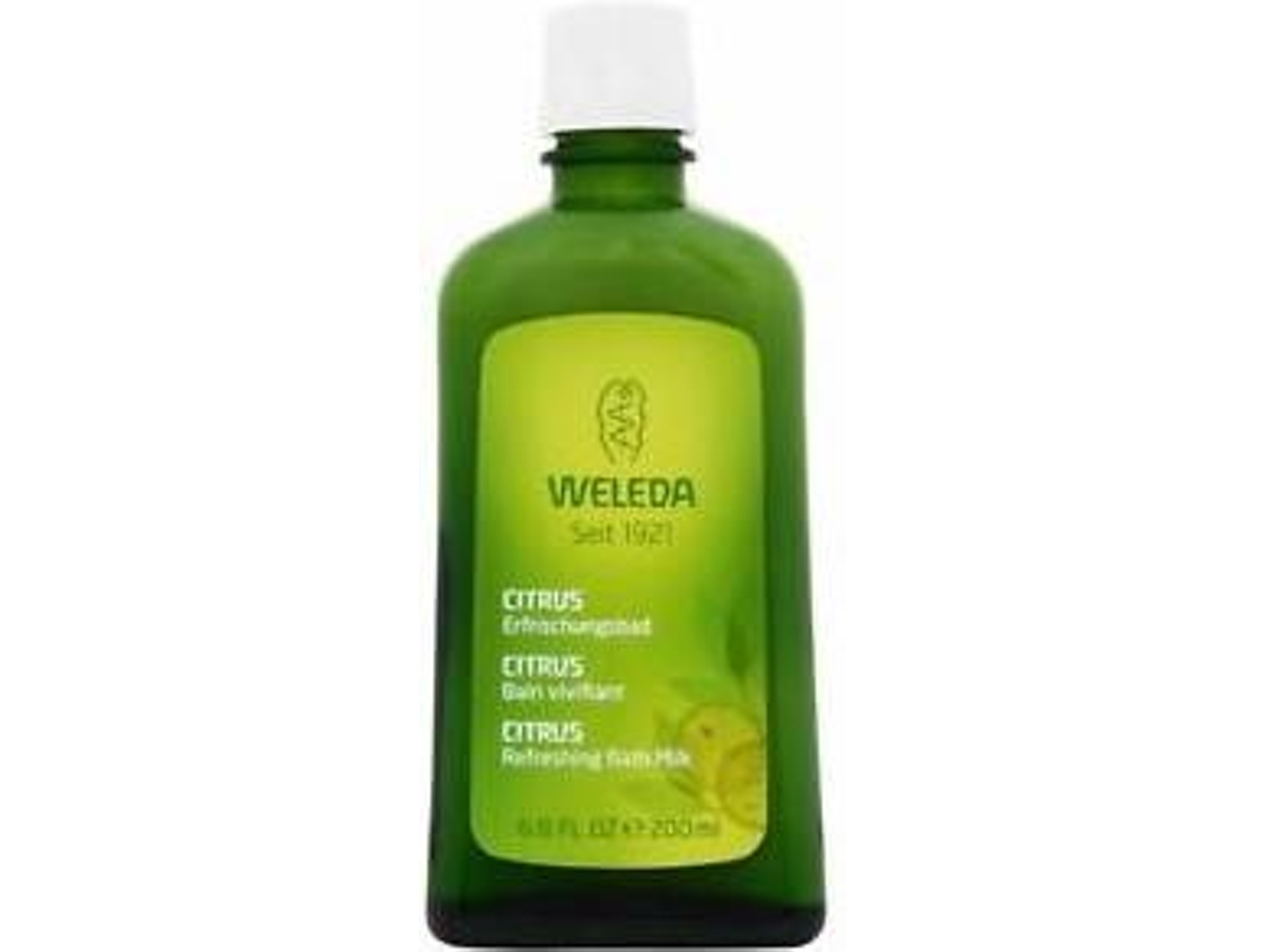 Gel de Baño WELEDA Citrus Refreshing Bath Milk Revitalising And Stimulating (200 ml)