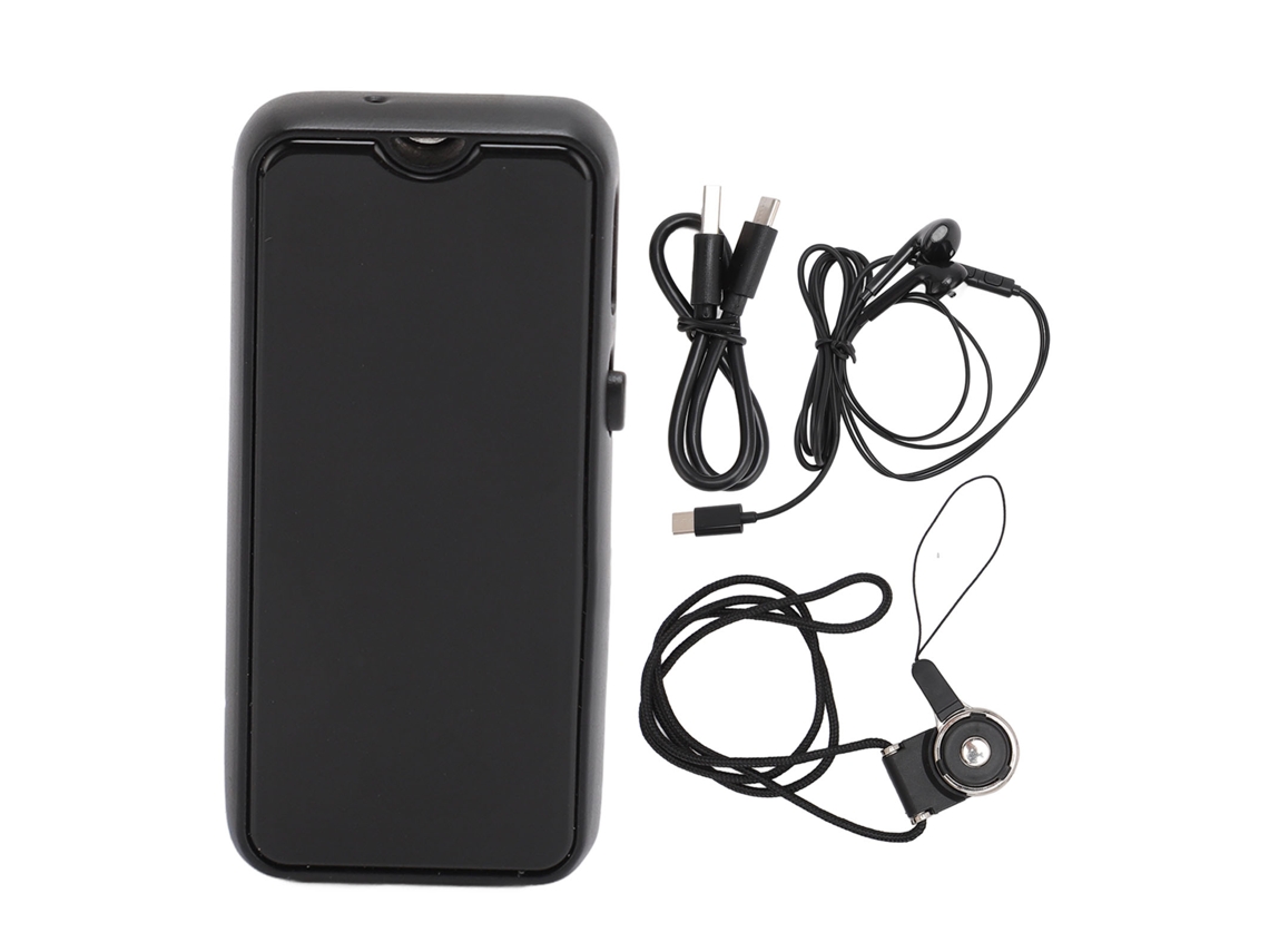 Grabadora De Voz Digital Portátil Con Reducción De Ruido Y Reproductor De Mp3, 32 Gb, 200 Mah