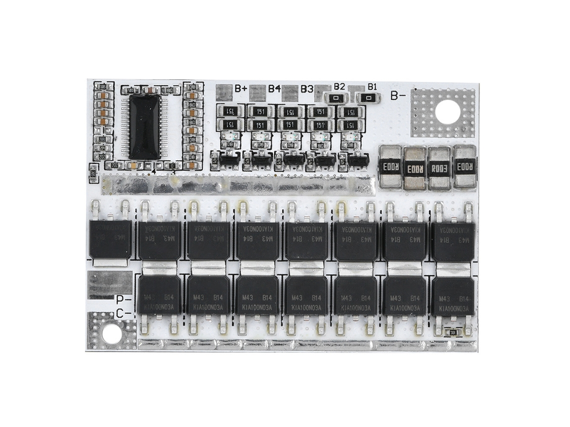 Placa De Protección Para Batería De Litio De 12 V Y 100 A Con Equilibrado Y Protección Contra Sobrecarga.