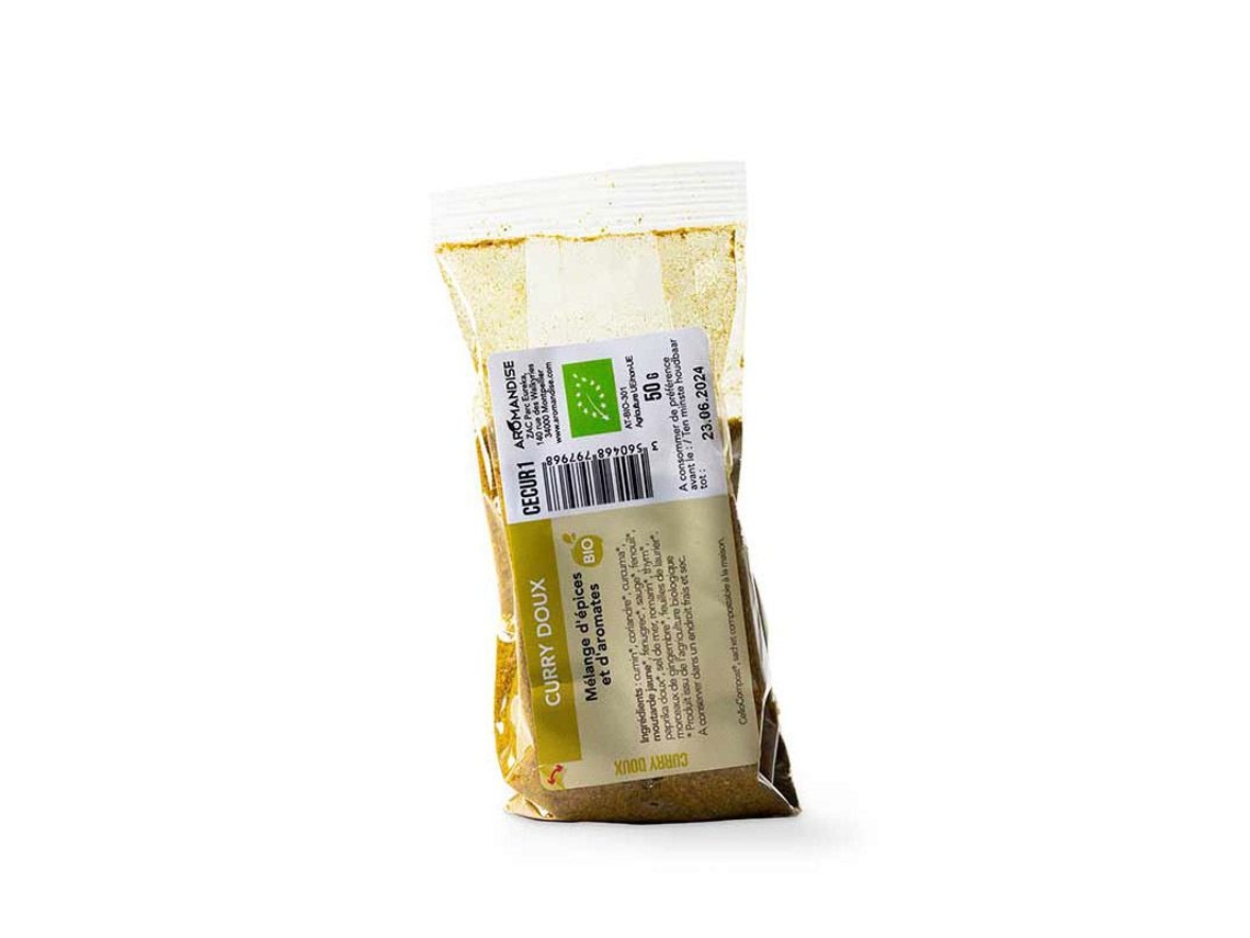 Curry dulce ecológico - 50 g