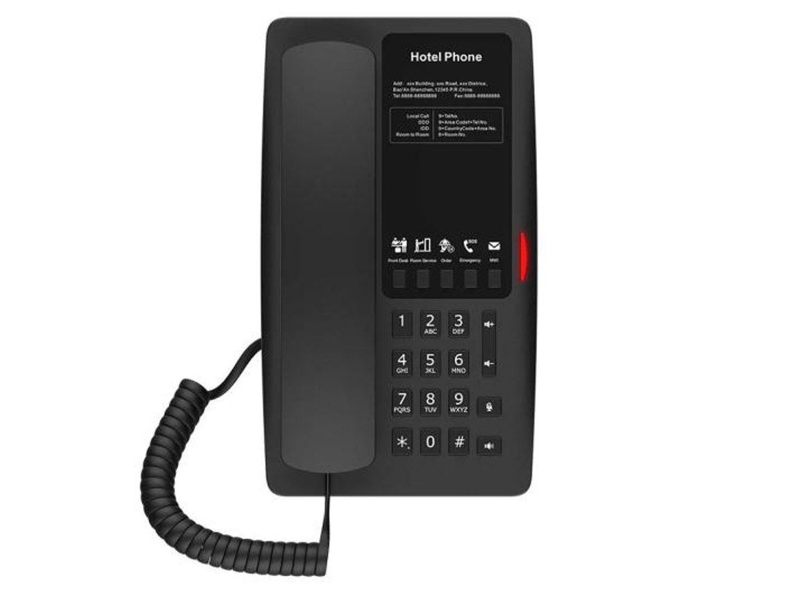 Número de teléfono del hotel H4w Fanvil