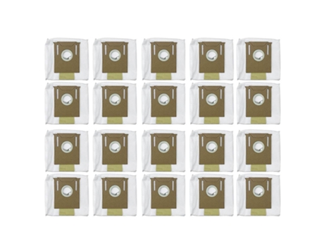 20 unidades para saco coletor de pó para aspirador de pó ecovacs deebot t8/t9