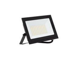 Proyector LED Reflector 50W 120 lm/W IP65 S3 3000K No Negro Blanco Cálido LEDKIA