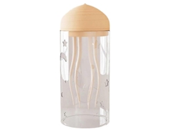 Luz nocturna con forma de medusa, luz para dormir, control por voz, luz ambiental, Rosewell