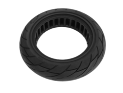 Neumático para patinete eléctrico de 10 x 2,5 pulgadas, de goma maciza todoterreno para Ninebot G30