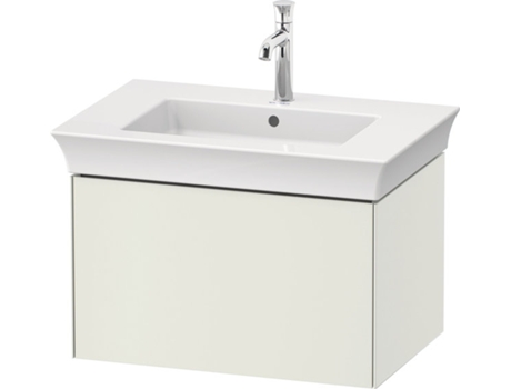 DURAVIT Tulip blanco, mueble de baño montado en la pared, ancho 684 x profundidad 458mm, con 1 extractor, con tecnología de punta, WT42410