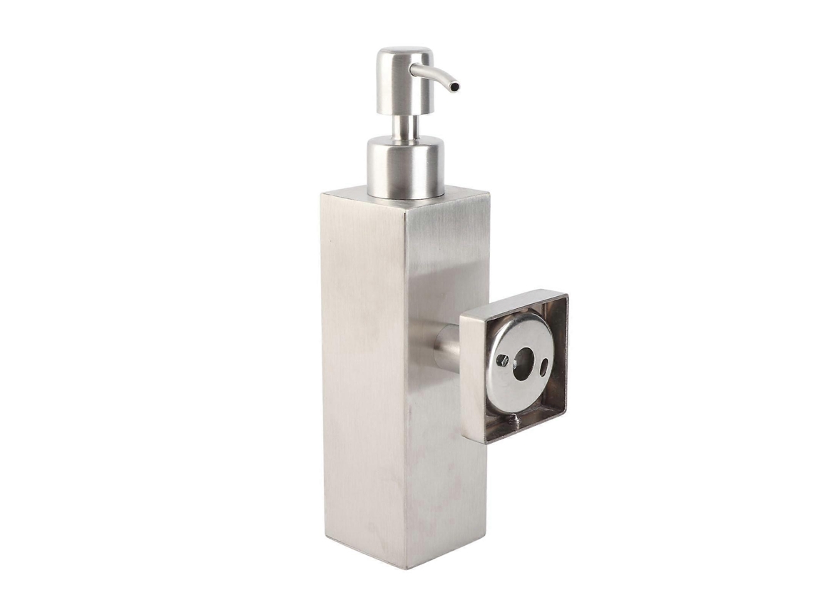 Dispensador de jabón y loción de acero inoxidable, Rosewell Home - Dispensador manual de pared para baño