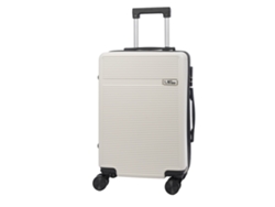 Maleta De Cabina Trolley En Material Ligero De Abs De Alta Resistencia. Cerradura Numérica Y 4 Ruedas Dobles Extraíbles Y Giratorias 360°.