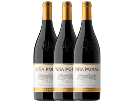 Vino BODEGAS BILBAÍNAS Bodegas Bilbaínas Viña Pomal Centenario Tempranillo Rioja Reserva (0.75 L - 3 unidades)