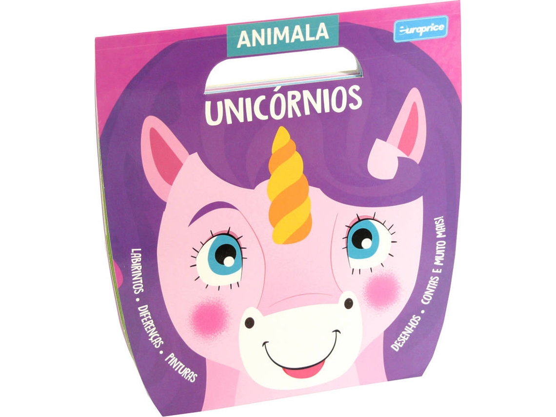 Libro Animala - Unicórnios de Europrice (Portugués)