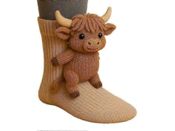 Calcetines De Animales De Dibujos Animados - Regalos De Navidad: Calcetines Cálidos De Gatos Y Ciervos Para Niñas Y Mujeres.