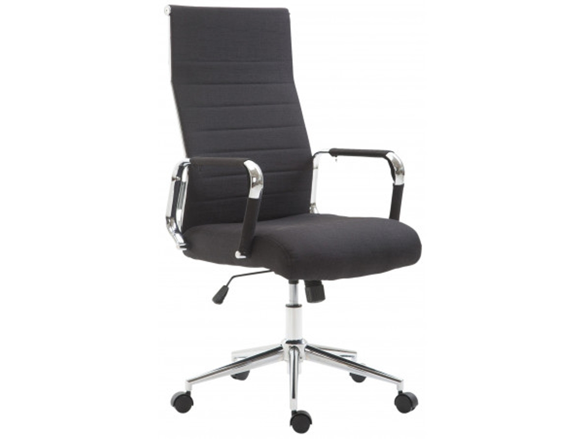 Silla de Escritorio DUDECOR (Acero - Negro)