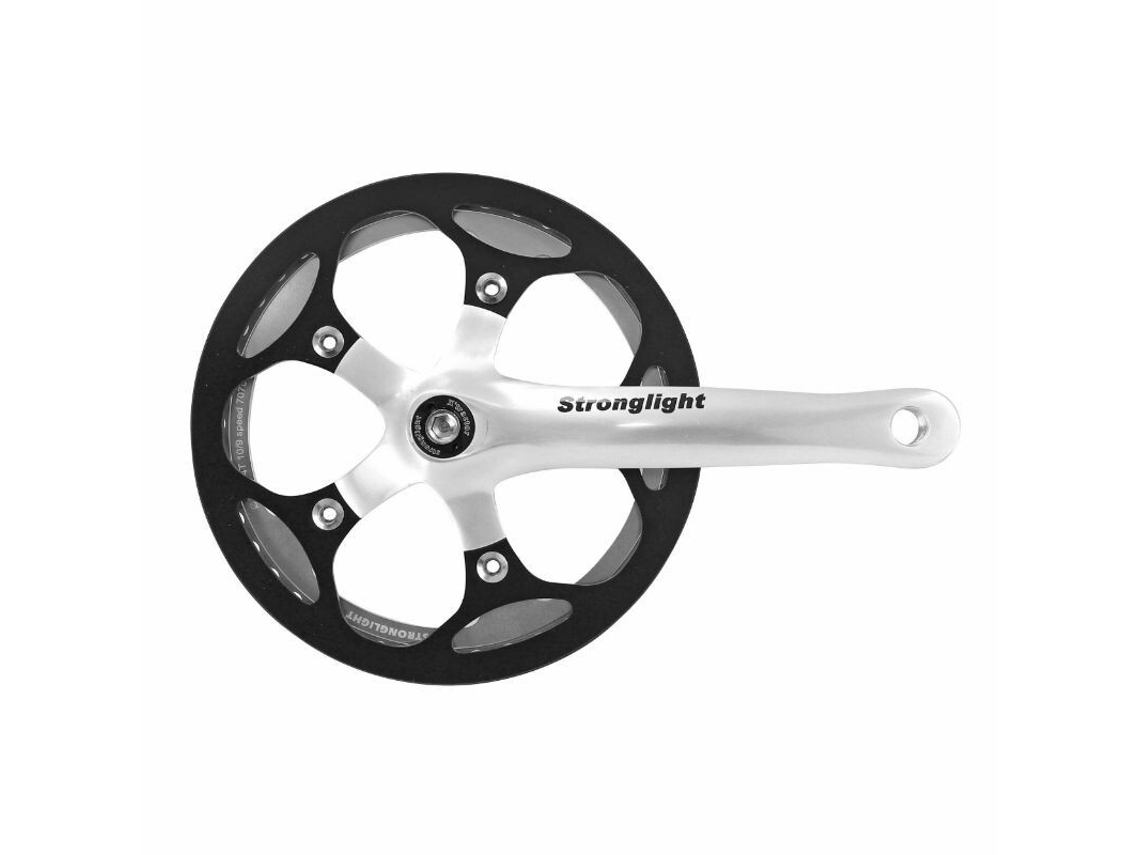 Platos y bielas de carretera con alojamiento para la transmisión sin tensor de cadena para el buje integrado STRONGLIGHT Impact R 44Dts 8V. 170 mm