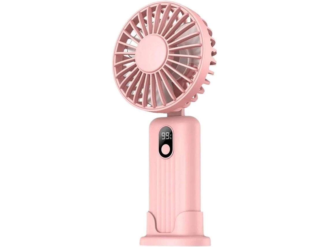 Ventilador 3 V Portátil Recargable Recargable Ajustable