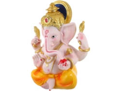 Figura Delicada Elefante Resina Decoración Interiores Oficinas Estatua Auspiciosa Estilo Único Atmósfera