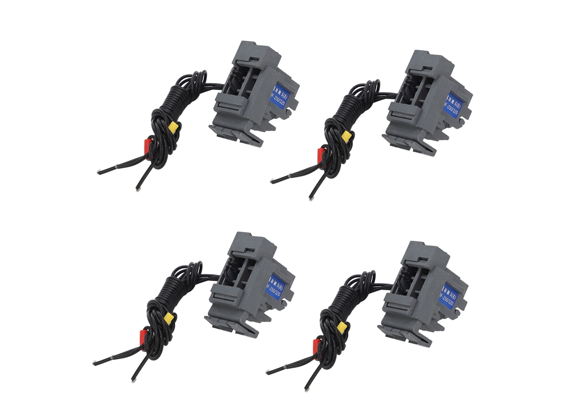 4 Piezas De Bloque De Contacto Auxiliar, Contactor, Interruptor Pulsador Momentáneo, Instalación En El Lado Derecho, Ac230v