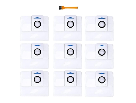 Sacos de pó para ecovacs deebot x1omni x1turbo robô sacos de aspirador de pó