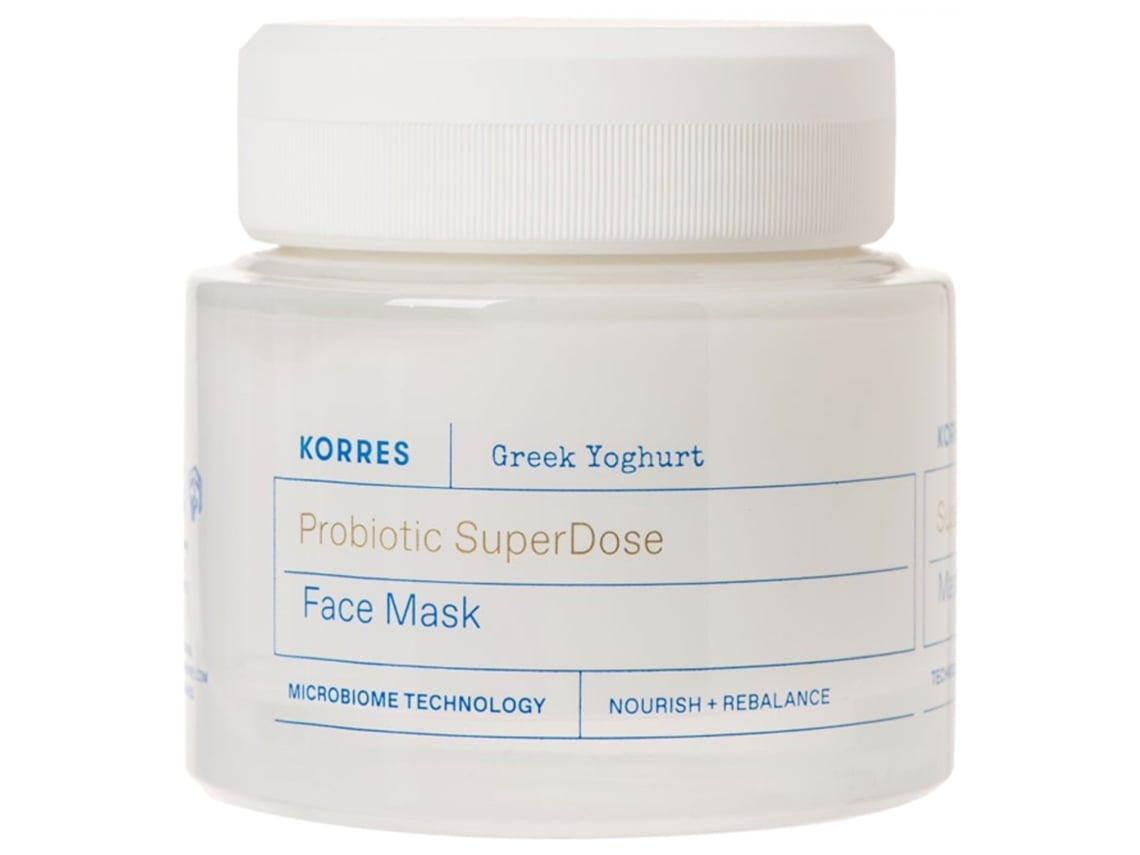 Mascarilla Greek Yoghurt Super-Dose Facial Con Probióticos 100 Ml KORRES