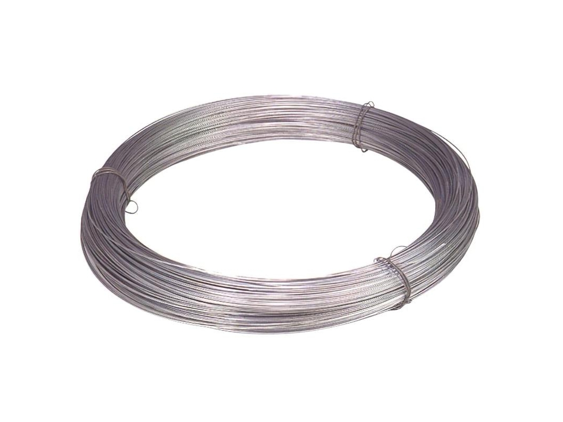 Alambre Galvanizado Rollo 5 kg. Nº 6 - 1.1 mm WOLFPACK LINEA PROFESIONAL