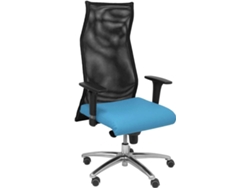 Silla Ejecutiva PYC Sahuco Azul (Brazos Ajustables - Malla)