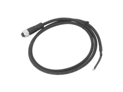 Conector aéreo de 4 pines, cable recto, sensor eléctrico 250 V CA/250 V CC, 1 m, macho, Hembra