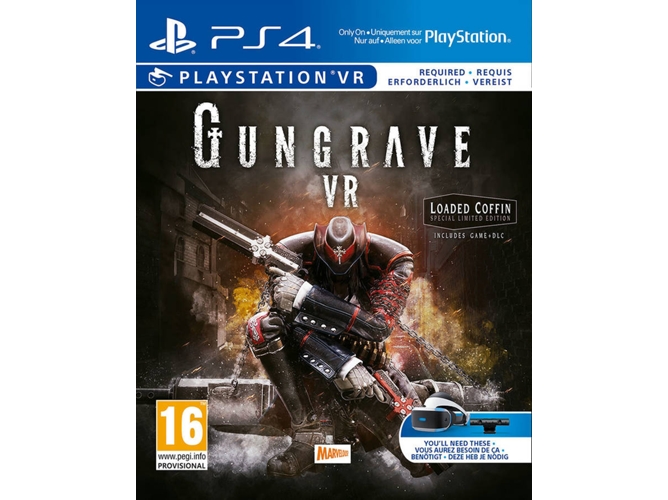 Juego PS4 Gungrave VR (VR Edition)