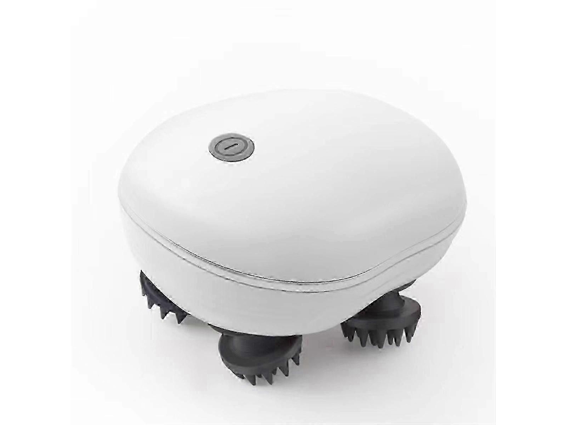 Masajeador eléctrico de cuero cabelludo 2025 con terapia de luz roja, antiestrés, relajante, para masaje corporal y alivio de la tensión muscular.