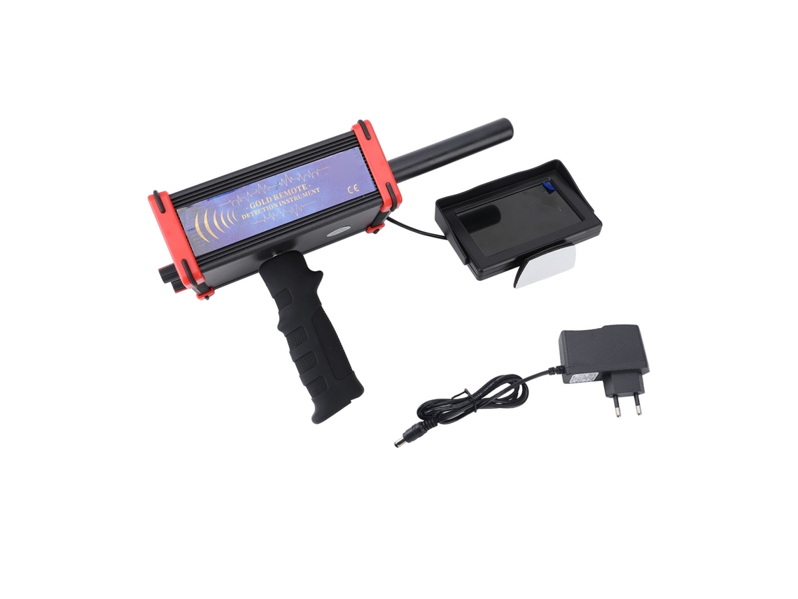 Detector de metales con pantalla LCD de 20 m de profundidad y 1200 m de alcance