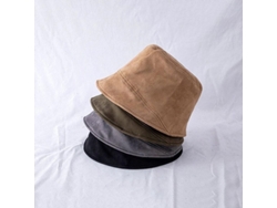 2026-gorra De Cubo Unisex Primavera Verano Con Ala Ancha Sombrero Solar Para Exteriores 1 Pieza Lmr Negro Gamuza