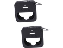 Estuche Portátil De 2 Piezas Para Altavoz, Elegante Estuche Oscuro Para Transportar Dispositivos.