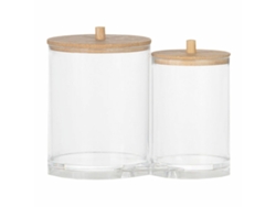 Set de 2 Botes ANDREA HOUSE ba72112 Acrílico 15x12 cm