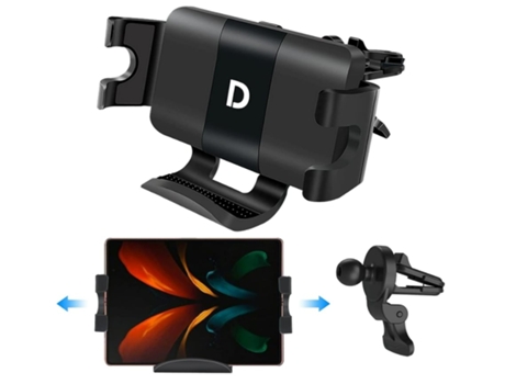 Estación de Carga Carro Sem Qi Rápido Ventilação para Samsung Galaxy Z Fold 3 YIZHOOD Negro