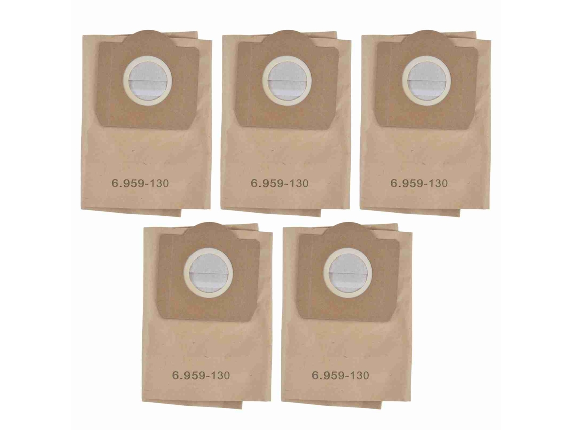 5 Bolsas Para Aspiradora Karcher 6.959-130.0 Wd3200 Wd3300 Wd3500. Accesorio De Limpieza.
