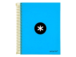 Cuaderno LIDERPAPEL Série Antartik 100g/m² Azul (A5 - Liso)