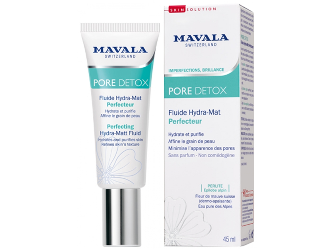 Skinsolution Pure Detox Fluido Hydra-Mat Perfeccionador 45 Ml MAVALA