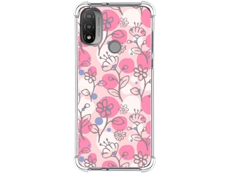Carcasa Motorola Moto E20 TUMUNDOSMARTPHONE Dibujos Antigolpes Flores 07 Multicolor