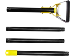 Azada Pequeña De Metal Para Plantar Y Desherbar Con Mango, Azada Manual Para Grava De Jardín.