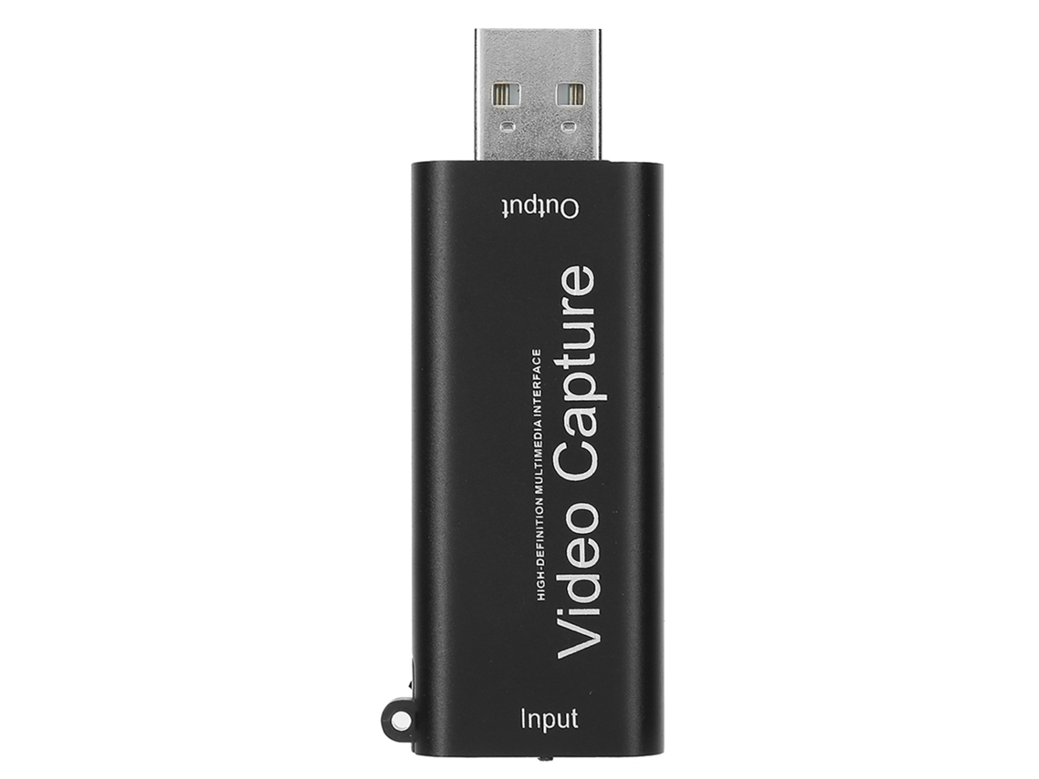 Tarjeta De Captura De Vídeo Hdmi A Usb 2.0 4k 1080p Para Grabación Y Transmisión De Juegos En Ps4
