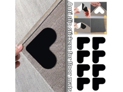 2026-adhesivo Antideslizante Para Alfombras Lavable Reutilizable Gripper Anti Deslizamiento Corazón 4-16pcs 4 Piezas