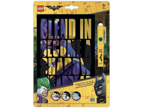 CIFE LEGO Batman: Movie Batgirl agenda con bolígrafo (Edad Mínima: 6)