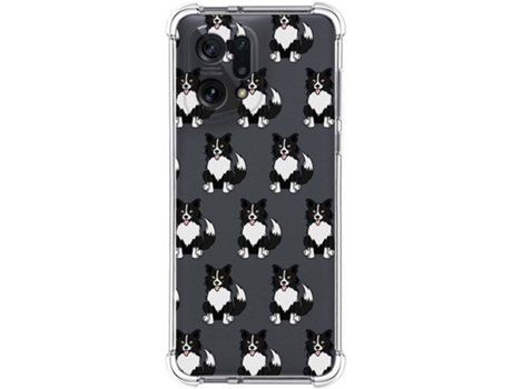 Carcasa para Oppo Find X5 5G TUMUNDOSMARTPHONE Dibujos Antigolpes Perros 07 Multicolor