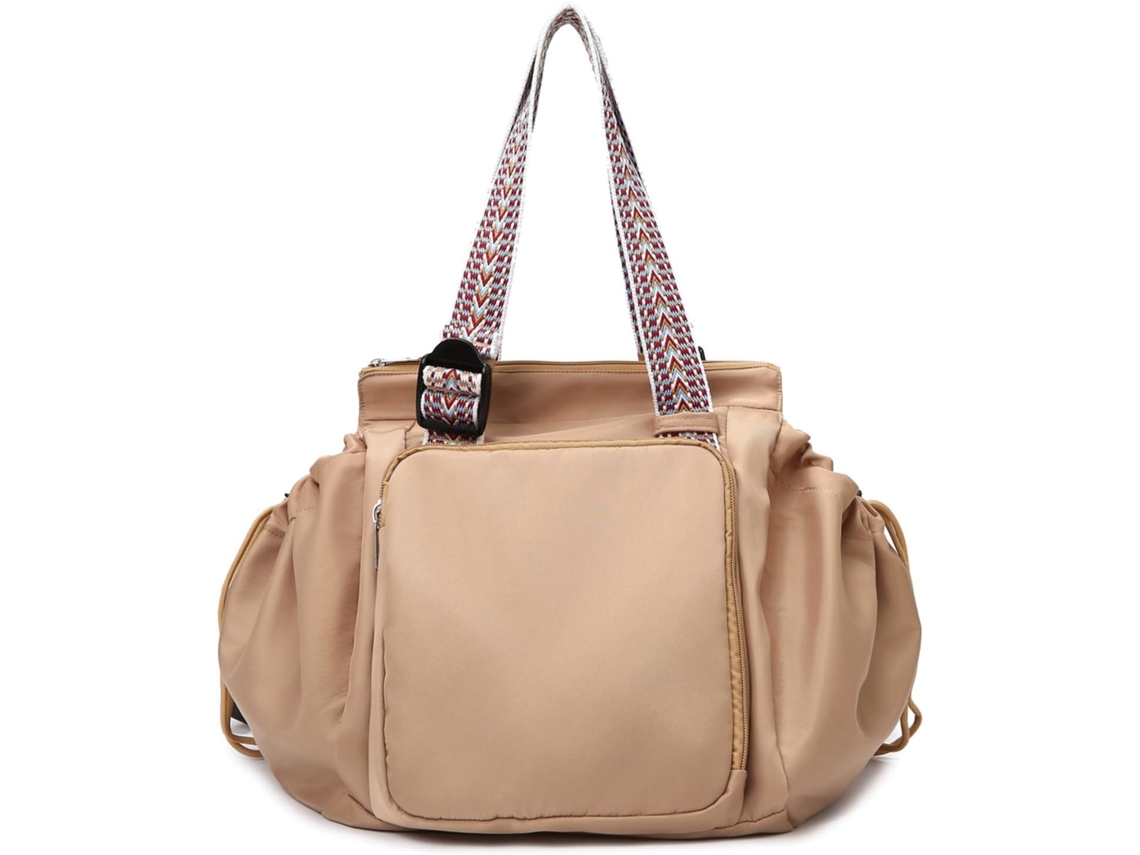 Bolso Tote Esencial con Gran Capacidad de Almacenamiento, Se Puede Usar como Mochila, Bolso Cruzado o Bolso de Hombro (Caqui) Eifson