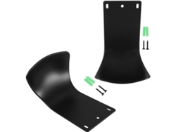 Juego De 2 Bandejas Antigoteo De Plástico Negro Para Dispensador De Jabón Líquido