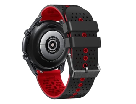 Correa de Silicona 22mm bicolor para Xiaomi Watch S1/S1 Pro/Huami Amazfit GTR 4 Pro - negro/rojo